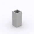 Donica metalowa CUADRO 1337 malowana na kolor szry (RAL 7035)